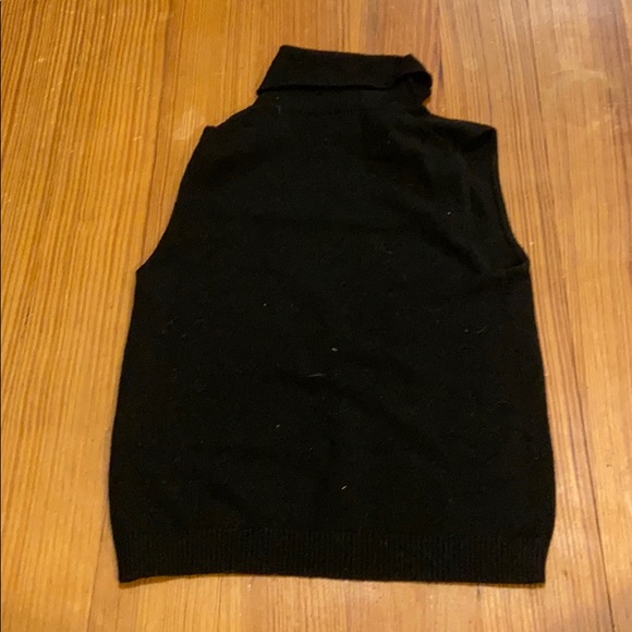 nwot brandy melville black turtleneck tank top - Picture 3 of 4